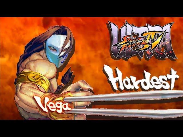 Ultra Street Fighter IV - Vega Arcade Mode (HARDEST)