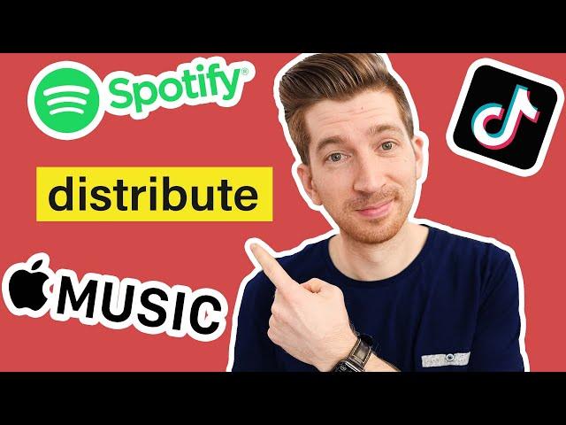 How to distribute a new song to Spotify, Apple Music, TikTok...