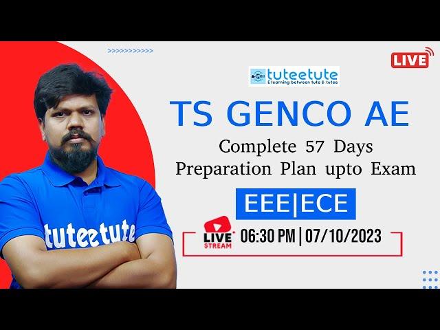 TS GENCO | EEE & ECE | Complete 57 Days Preparation Plan upto Exam #genco #tsgenco