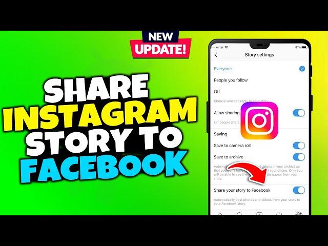 How To Share Instagram Story To Facebook