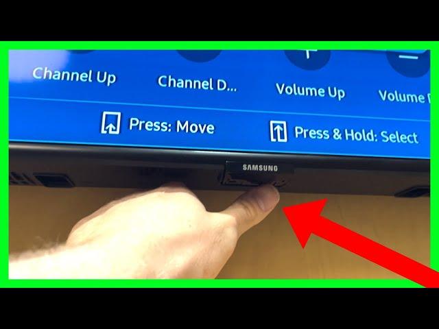 How to Use Samsung TV Without Remote (How to Turn On or Off Samsung Smart TV Without Controller)