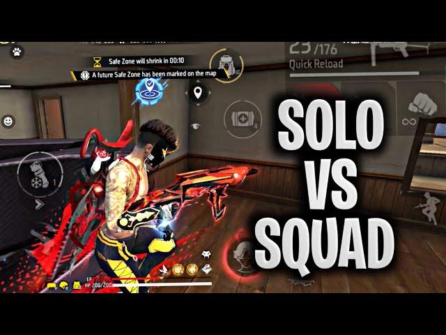 INSTAGAMER  Solo Vs Squad  24 kills  Rush Gameplay ️ #instagamer