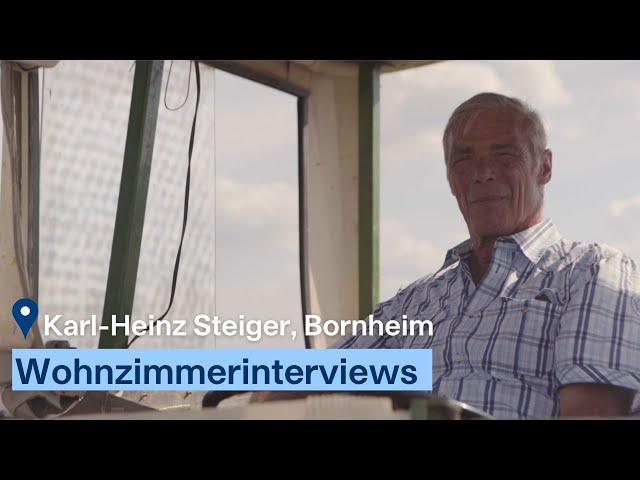 Wohnzimmerinterviews: Karl-Heinz Steiger aus Bornheim