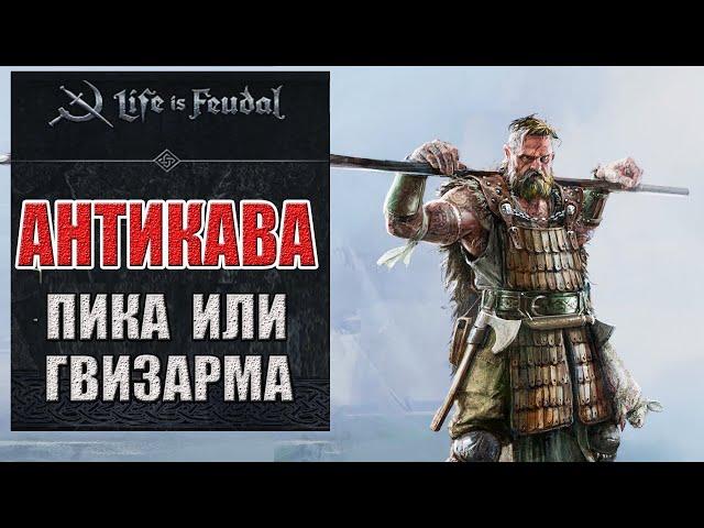 Life is feudal: Боевые навыки стражник. Антикава. Пика или копье.