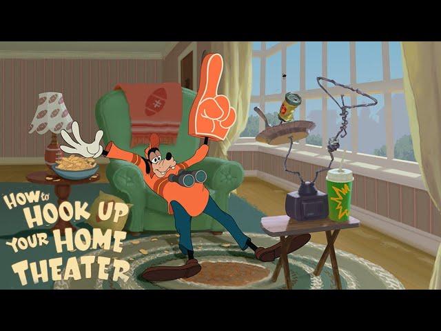 How to Hook Up Your Home Theater 2007 Disney Goofy Cartoon Short Film | Review