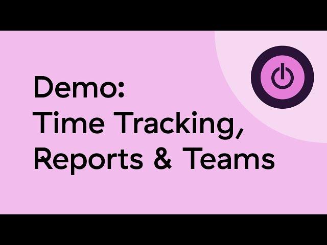 Toggl Track Product Demo