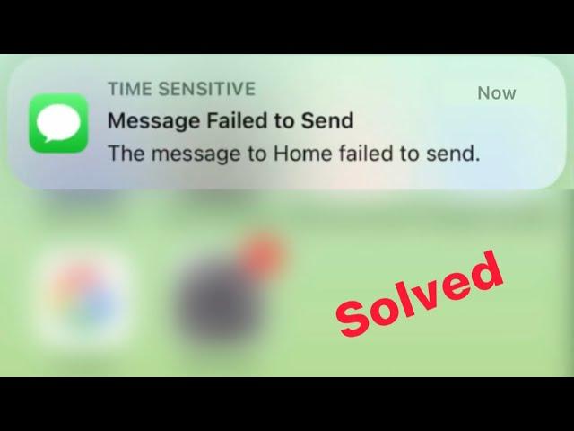 Massage Failed To Send IPhone/Sms Issue In Iphone. How To Fix