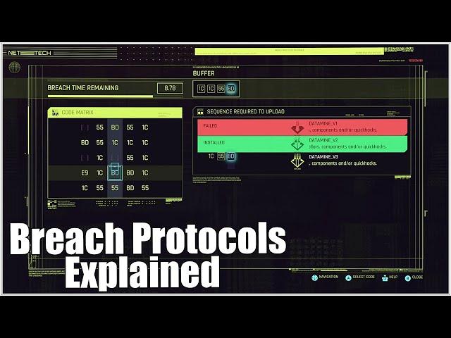 Cyberpunk 2077, Breach Protocols Explained (Hacking) - Getting the Most Out of Breach/Access Points