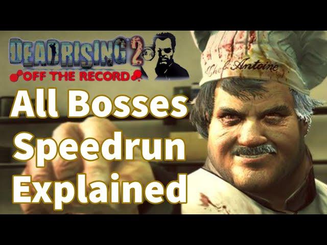 Horror Speedruns Explained: Dead Rising 2 Off The Record New Game All Bosses in 1:29:33