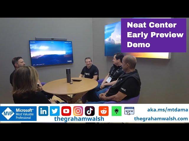 Neat Center - Quick demo from Infocomm 2023