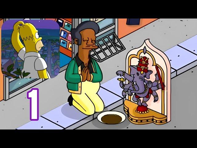 The Simpsons Tapped Out - Part 1 - Gameplay Walkthrough - Tutorial (Android, iOS)