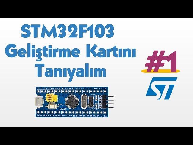 STM32F103- Blue Pill Geliştirme Kartını Tanıyalım #1