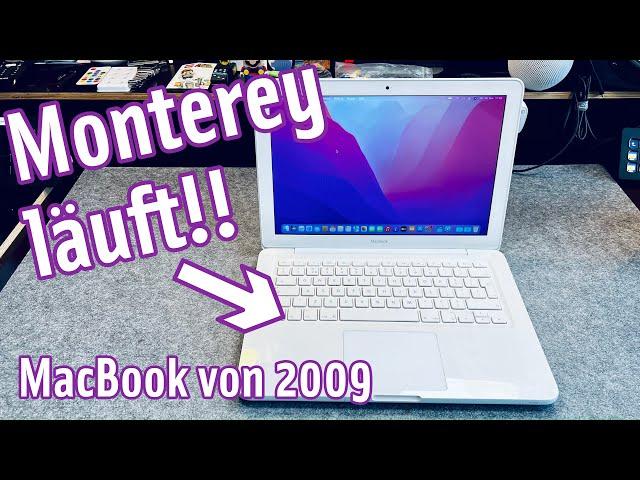 macOS Monterey läuft auf MacBook von 2009 - Einfache Installation | Apfeltalk