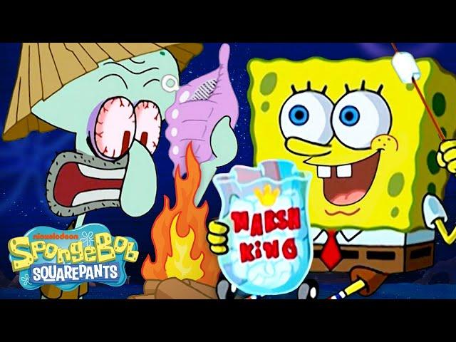Go Camping with SpongeBob! ️ | 30 Minute Compilation | @SpongeBobOfficial