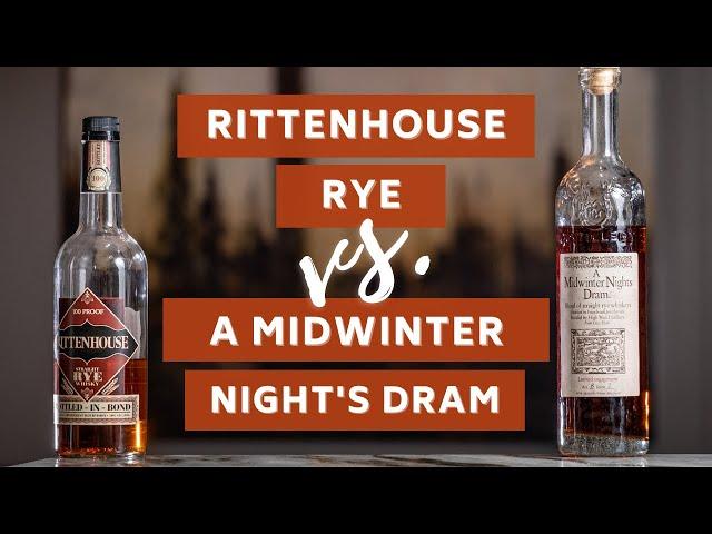 Rittenhouse Rye vs High West A Midwinter Night's Dram BLIND REVIEW | Just How Special Is Midwinter?