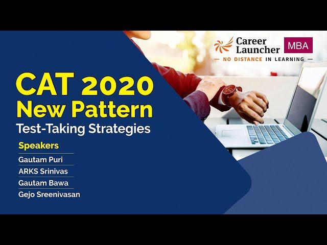 CAT 2020 (New Pattern) Test-Taking Strategies