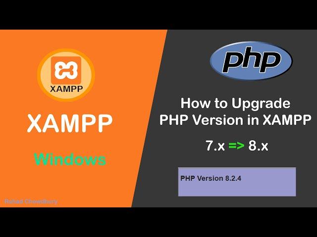 How to Upgrade PHP Version in XAMPP