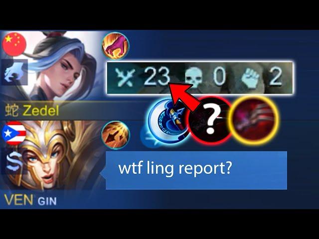 NEW LING PLAYSTYLE & ONESHOT BUILD AFTER BUFF!! (I’m shocked)