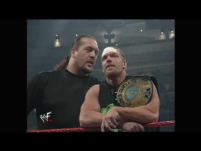 The Big Show doesn't like Triple H, but he needs a favor from him. Monday Night RAW. Jan. 24, 2000