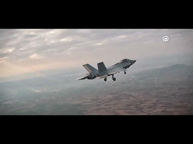 Turkish fighter jet KAAN conducts its maiden test flight