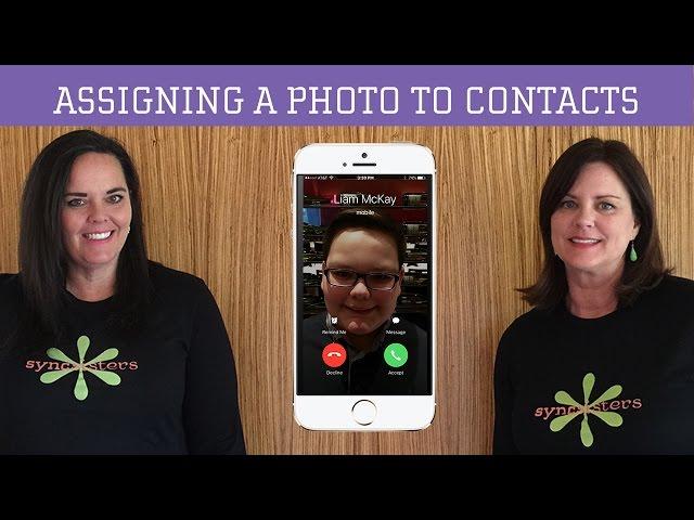 Assigning a Photo to Contacts - iPhone