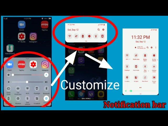 How to change Notification bar in tamil 2021 | vivi votification bar