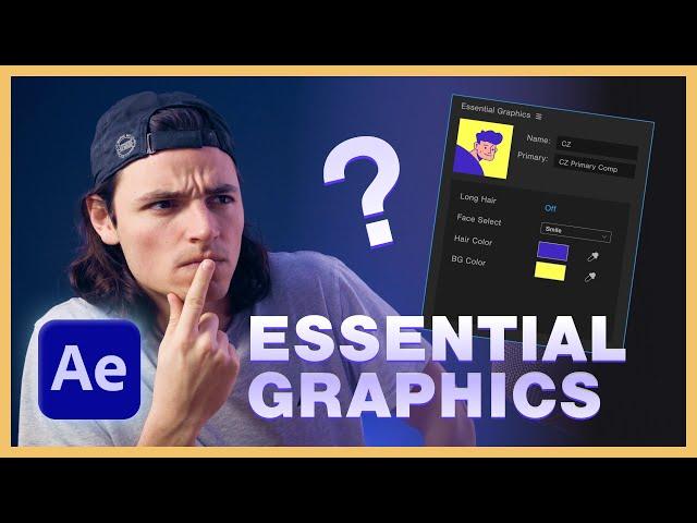 Intro to Essential Graphics - The BASICS (After Effects)