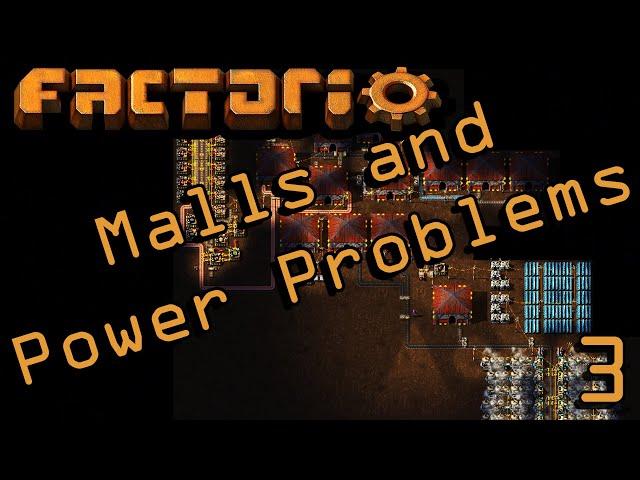 Going shopping and having power issues in Factorio: Spaceblock