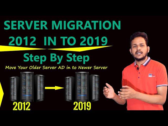 Server Migration 2012 to 2019 |How To Migrate Windows Server 2012 AD in to Windows Server 2019|Hindi