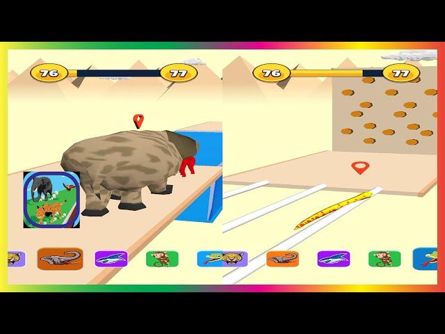 Animal Transform Race: All Levels Complete Gameplay Android New Update