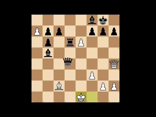 My first chess puzzle