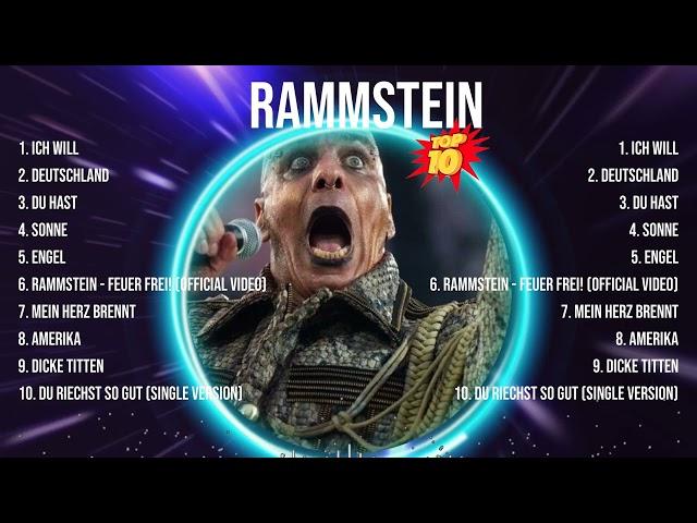 Rammstein 2024 MIX ~ Top 10 Best Songs ~ Greatest Hits ~ Full Album