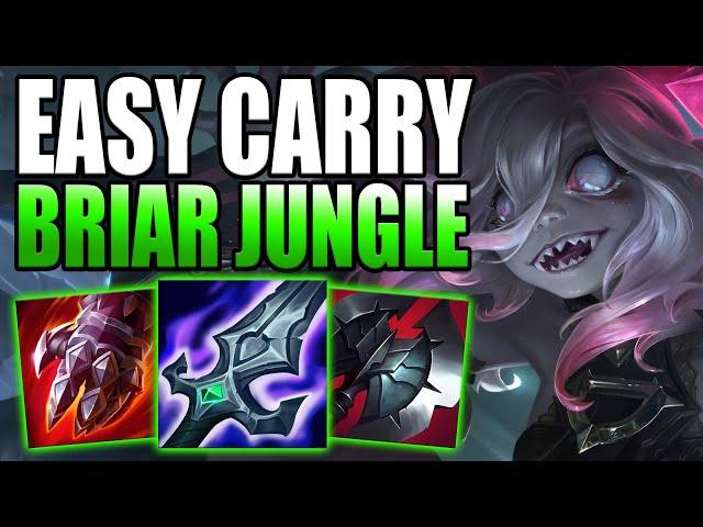 HOW TO EASILY CARRY YOUR SOLO Q GAMES WITH BRIAR JUNGLE! - Gameplay Guide League of Legends