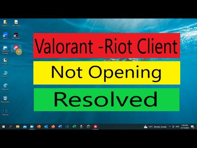 Valorant - Riot Client not Opening After Launch | How to Fix Valorant - Riot Client Not opening