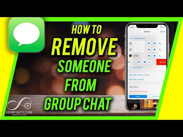 How to Remove Someone From Group Chat on iPhone