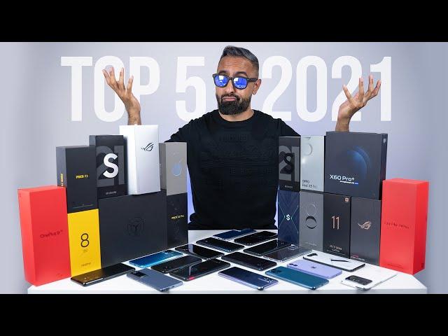 Top 5 BEST Smartphones of 2021.... So Far