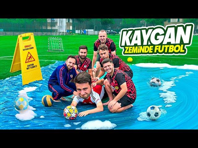 KAYGAN ZEMİNDE FUTBOL CHALLENGE! @kadimfutbol