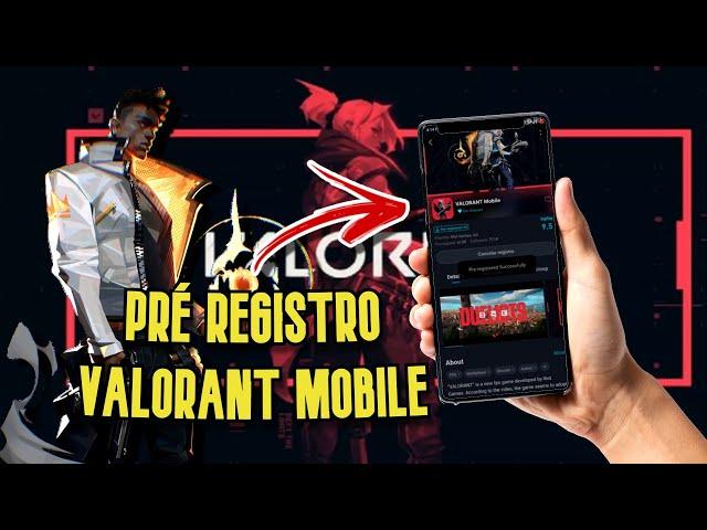 SAIU PRÉ REGISTRO DO VALORANT MOBILE!? + NOVIDADES | valorant android