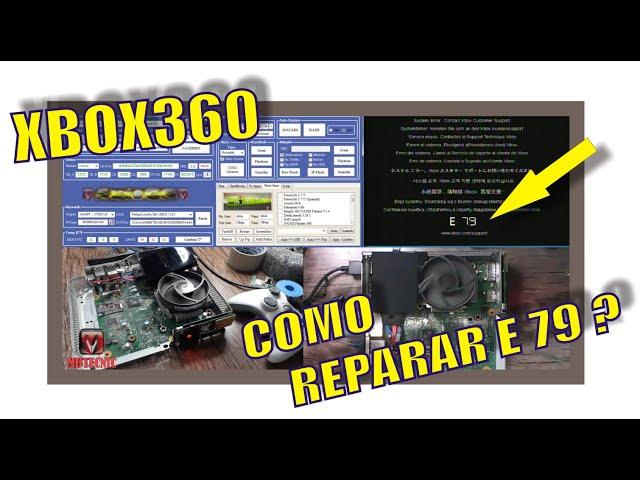 083  Como SOLUCIONAR ERROR E 79 XBOX360 y Actualización XBOX360 SLIM 