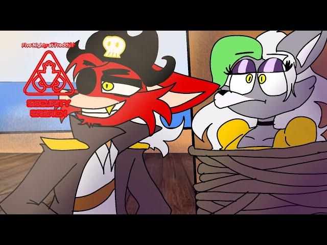 Foxy and his mighty Fox crew // Fnaf Security Breach // Roxanne Wolf