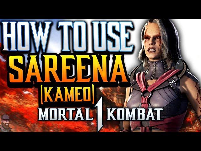Mortal Kombat 1 - How To Use SAREENA Kameo (Tips, Strats, & Character Recommendations)