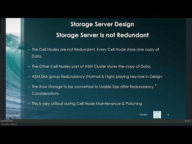 The 10 Mistakes Every Exadata DBA:DMA Makes and How to Avoid Them   by Mani Mohan