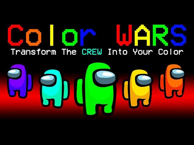 Among Us With NEW COLOR WARS MODE.. (hilarious)