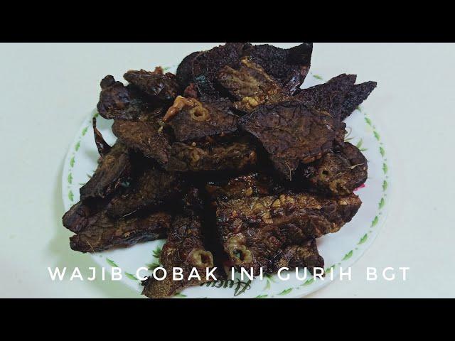 PARU LIMPA SAPI UNGKEP GORENG KERENG ENAK BGT GURIH