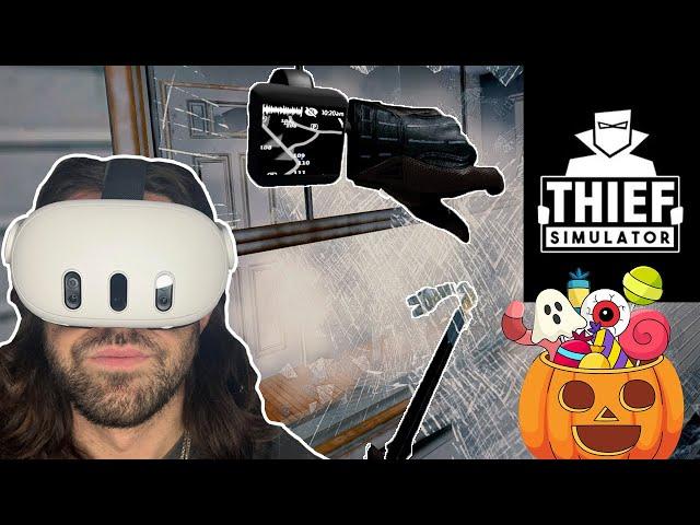 A Thief Goes Trick or Treating in VR