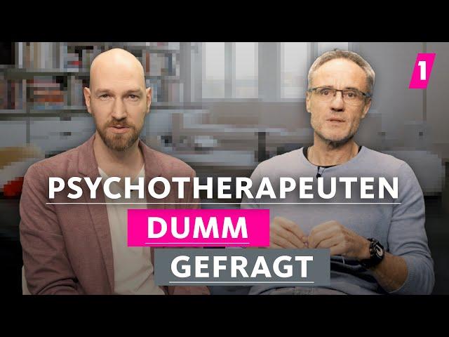 Psychotherapeuten haben viele Verehrer! | 1LIVE Dumm Gefragt