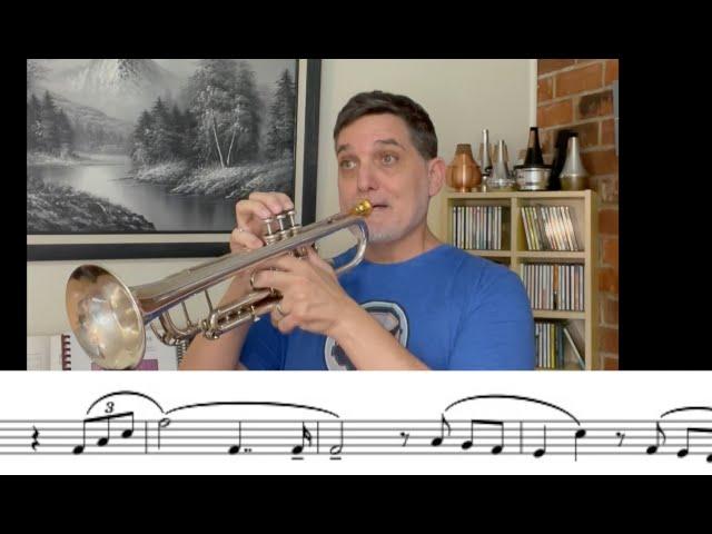 Trumpet Rep. Tips #1 - Hummel Concerto I (part 1 of 3)