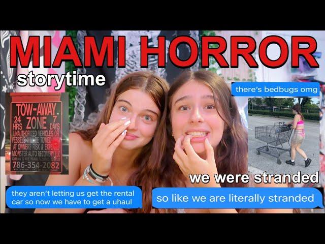 MIAMI HORROR TRIP STORYTIME | alone in miami at 16