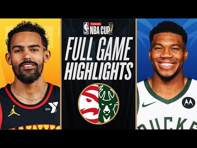 HAWKS at BUCKS | EMIRATES NBA CUP  | FULL GAME HIGHLIGHTS | December 14, 2024