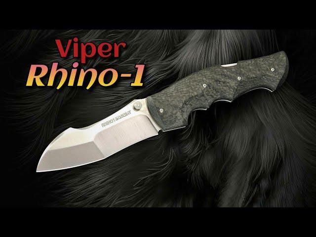 Viper Rhino-1:  An Actual "Beast" of a Lockback Folding Knife!